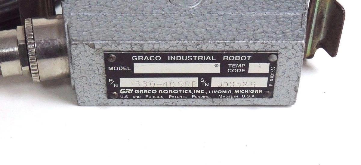 Used GRACO ROBOTICS INC. GRI 830-406RP TEACH PENDANT 830406RP