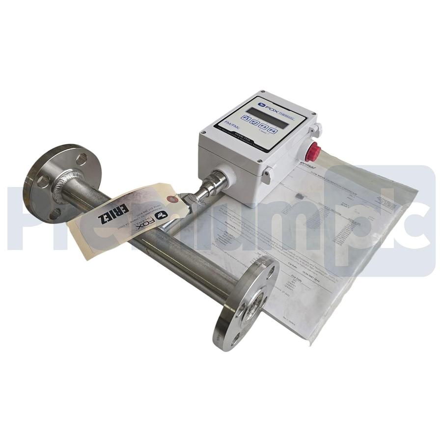 Fox Thermal FT2A Inline Thermal Gas Mass Flow Meter FT2A-10F-SS-ST-E1-B0 NSNP