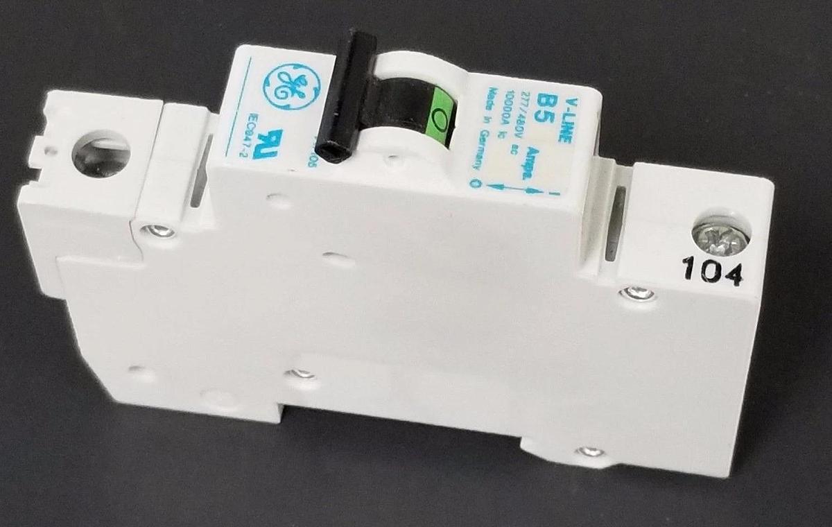 Used GENERAL ELECTRIC V-LINE B5 CIRCUIT BREAKER V17105, 277/480V