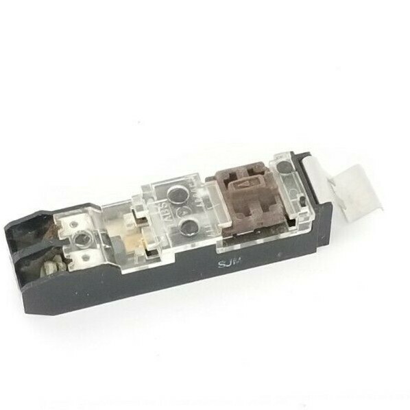 Used ALLEN BRADLEY 595-A AUXILIARY CONTACT 595A, SER. B, (MISSING SCREW)