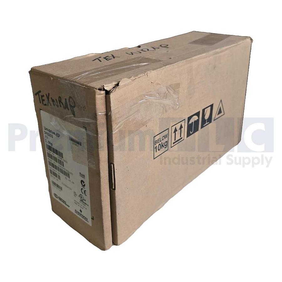 EMERSON CONTROL TECHNIQUES SP0203 UNIDRIVE SP 1.0HP 3098-0002 W/O KEYPAD NSMP