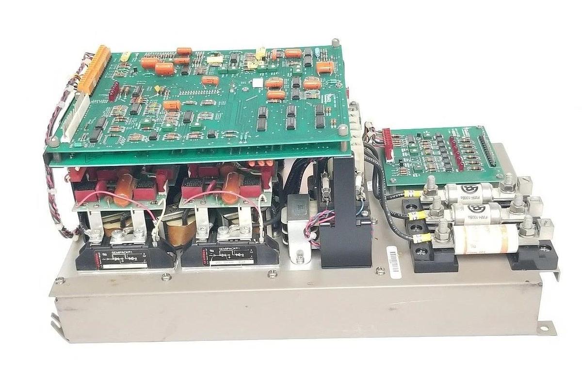 Refurbished SWEO 0114012 SPINDLE DRIVE ASSEMBLY 120V, 49A, 3PH, 50/60HZ IN / 120V, 50A OUT