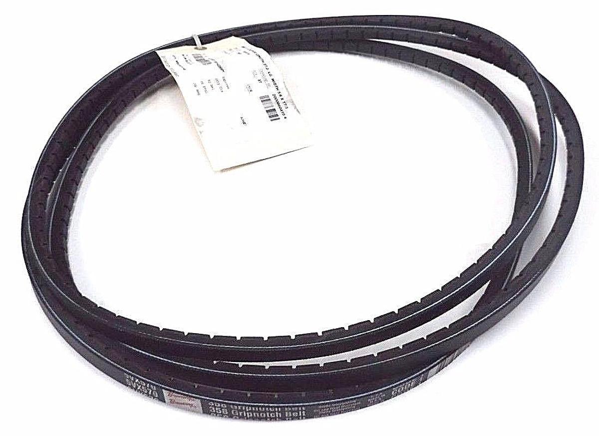 Used LOT OF 3 NEW BROWNING 5VX570, 358 GRIPNOTCH V-BELTS 57" O.C.