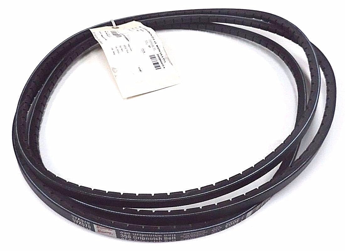 Used LOT OF 3 NEW BROWNING 5VX570, 358 GRIPNOTCH V-BELTS 57" O.C.