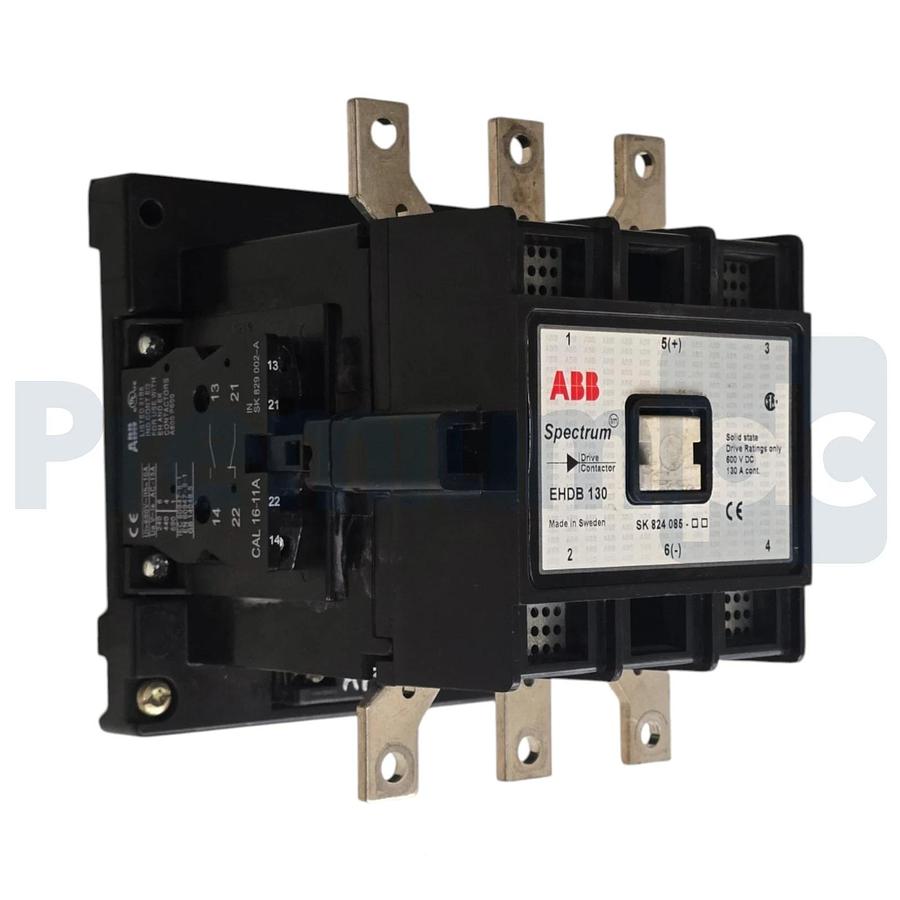 Used ABB EHDB130-21-11 Drive Contactor SK824085-AF EHDB130C-1L 110/120VAC 130A USPI