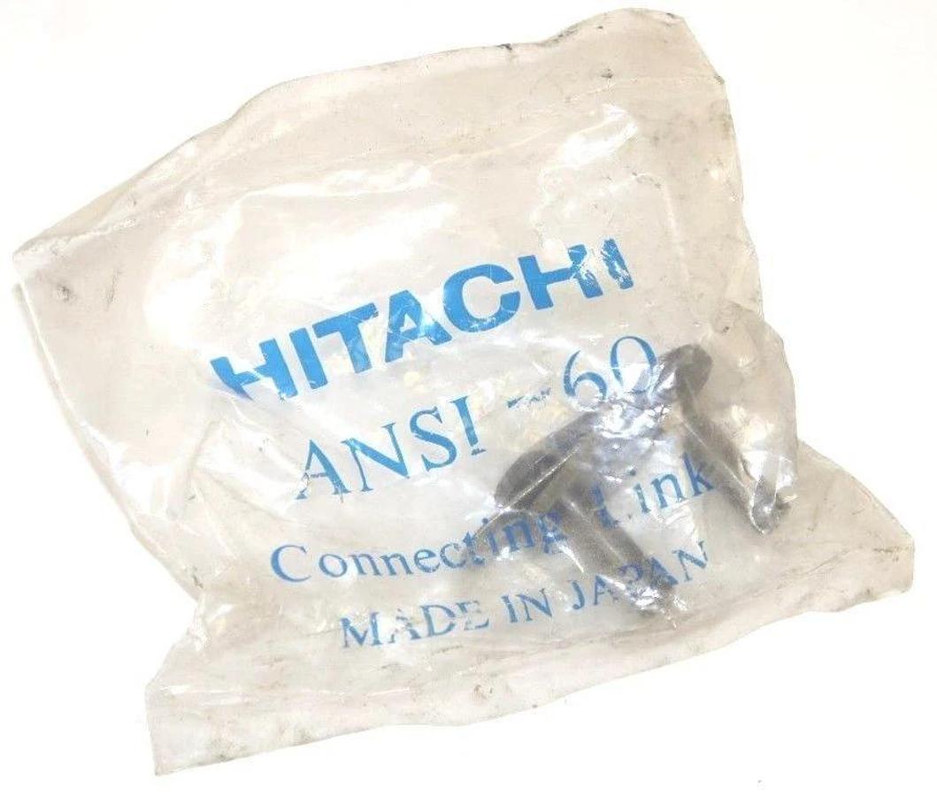 Used LOT OF 2 NEW HITACHI ANSI-60 CONNECTING LINKS, NICKEL PLATED, ANSI60