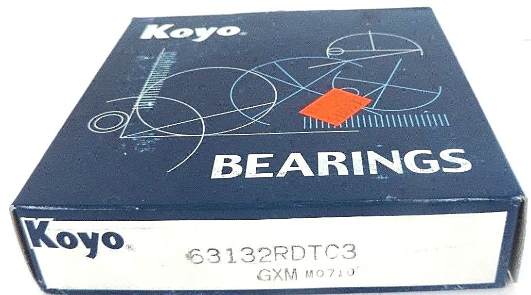 FACTORY SEALED KOYO 63132RDTC3 GXM BEARING 63132RDTC3GXM