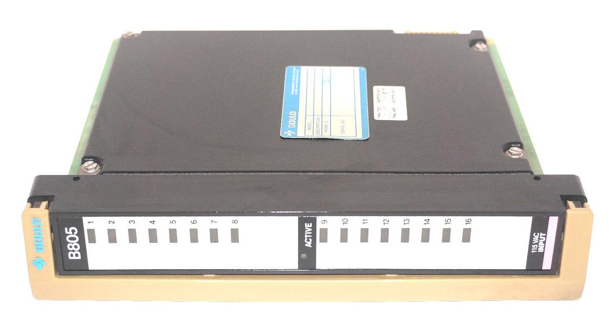 Used MODICON AS-B805-016 800 I/O 115V IN 16PT ASB805016