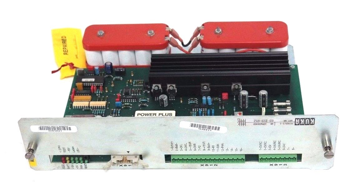 Used REPAIRED KUKA 69-223-652 POWER SUPPLY FE002/1-1 NR. 109402302, 69223652
