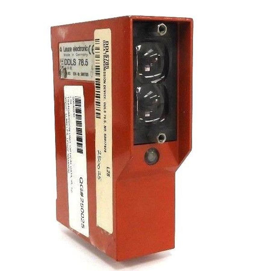Used LEUZE DDLS 78.5 OPTICAL DATA TRANSMISSION 50017928, DDLS785, 12-30 VDC