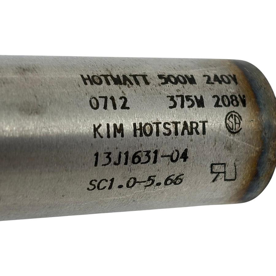 Used Kim Hotstart OE650200-000 Lube Oil Heater Cartridge 240V 500W 1" NPT Thread New