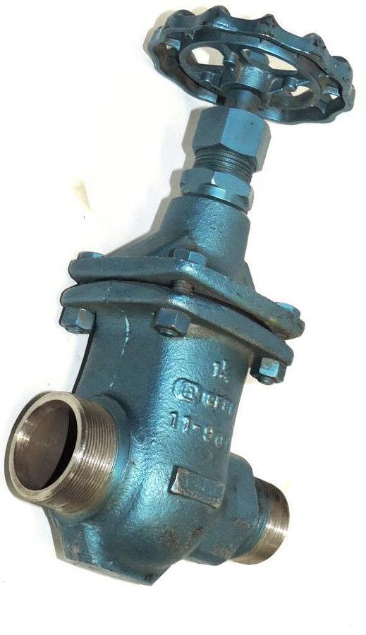 NEW BECKHAM INDUSTRIES 1 1/4" SHUT OFF VALVE, MALE/MALE 11-905