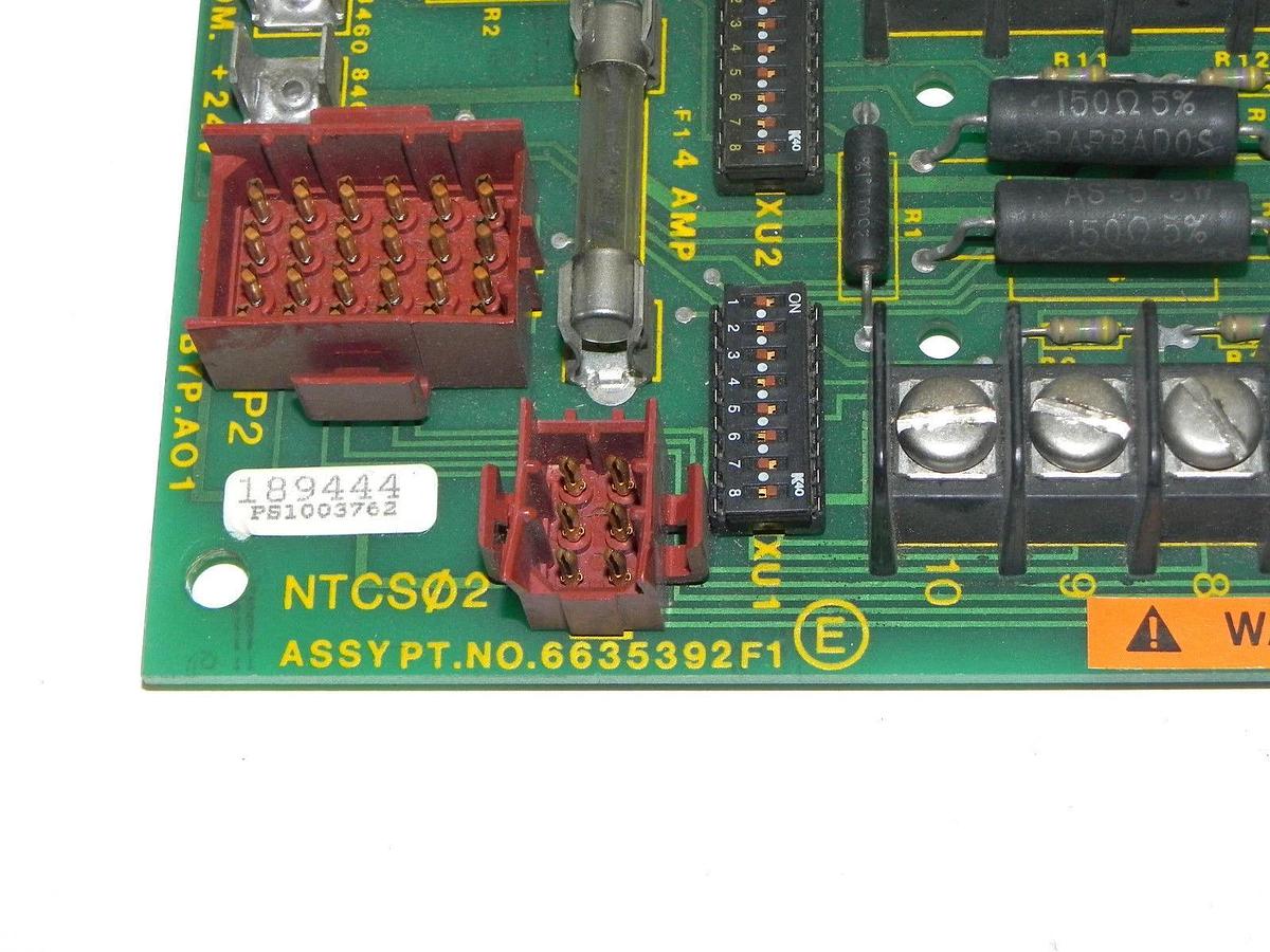 Used BAILEY NTCS02 NETWORK 90 CONTROL MODULE TERMINAL UNIT 3AMP 24VDC 6635392F1