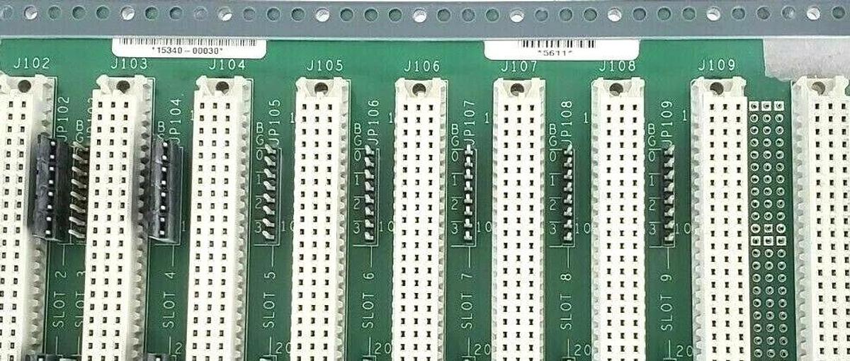 Used ADEPT TECH AMP PACKAGING SYSTEMS 15340-00030 REV. A PC BOARD 1534000030