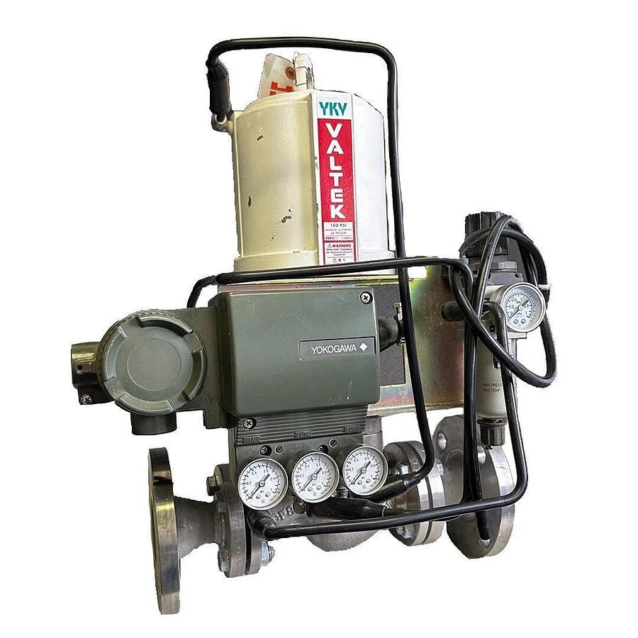 NEW YKV VALTEK GV01 1'' VALVE MYTBVC2 W/ YOKOGAWA VP200 POSITIONER VP200-ANZ1/GW