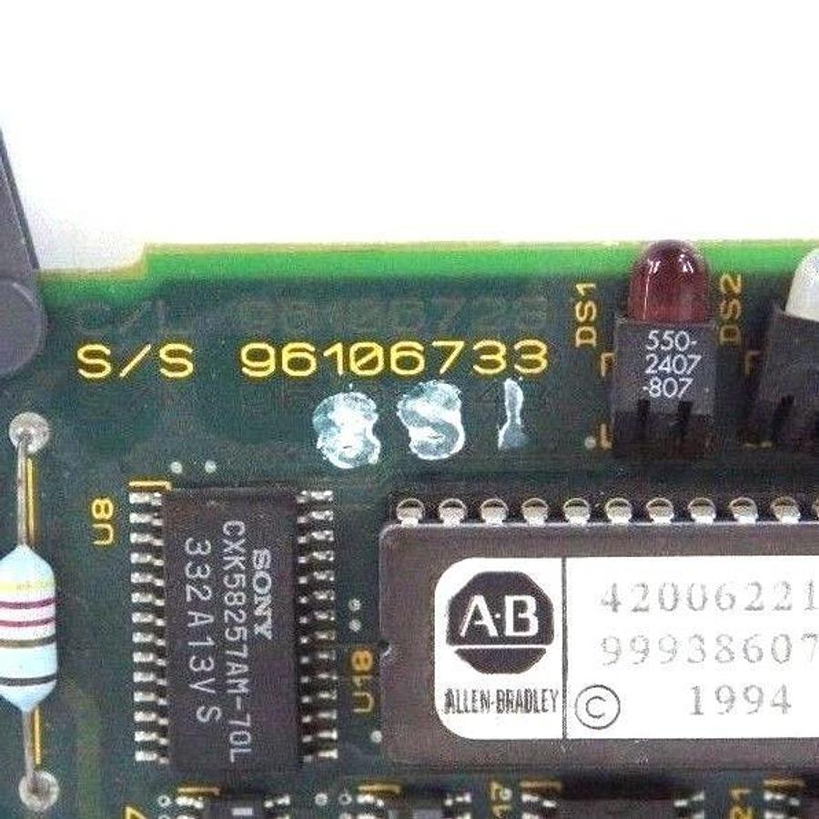 Used ALLEN BRADLEY 961066 PC BOARD W/CARD SLOT 96106693A01, 96106723, 96106733