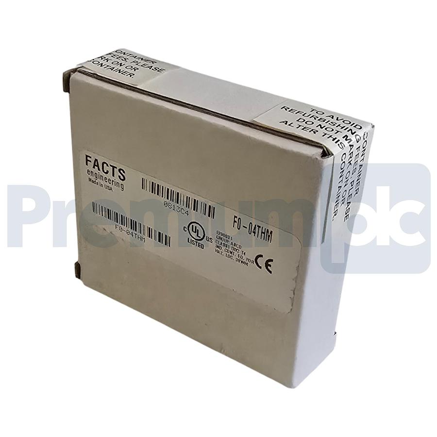 Used FACTS ENGINEERING F0-04THM DirectLOGIC DL05/06 TEMP INPUT MODULE F004THM NSMP