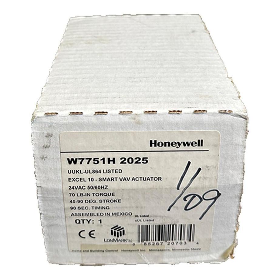 Used NEW HONEYWELL W7751H-2025 / W7751H2025 EXCEL 10 SMART VAV ACTUATOR 24VAC 50/60Hz