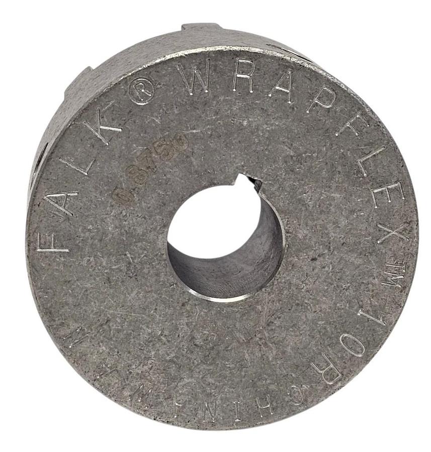 NEW FALK 10R WRAP FLEX COUPLING 0.8750 BORE KEYWAY