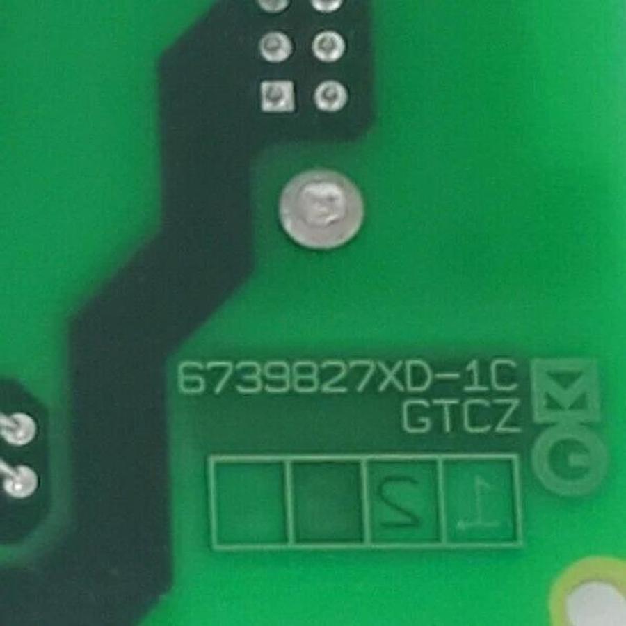 Used MERLIN GERIN GTCZ 6739828 PC CONTROL BOARD UEC4302414 6739827XD-1C 6739827XD-4C