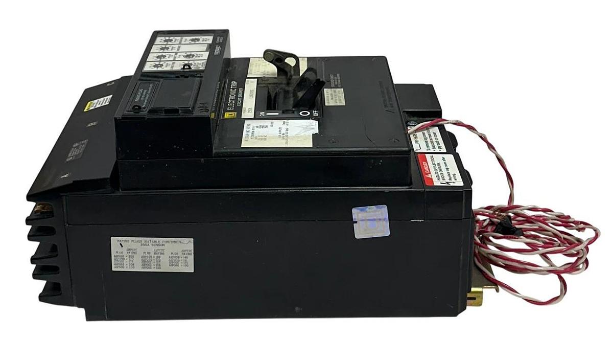 Used SQUARE D LX36200G micrologic ELECTRONIC TRIP CIRCUIT BREAKER 250A SERIES B USNP