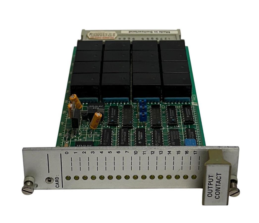 Used RELIANCE ELECTRIC 812.63.00 / 812.63.00DSW CONTACT RELAY OUTPUT MODULE 16PT USNP
