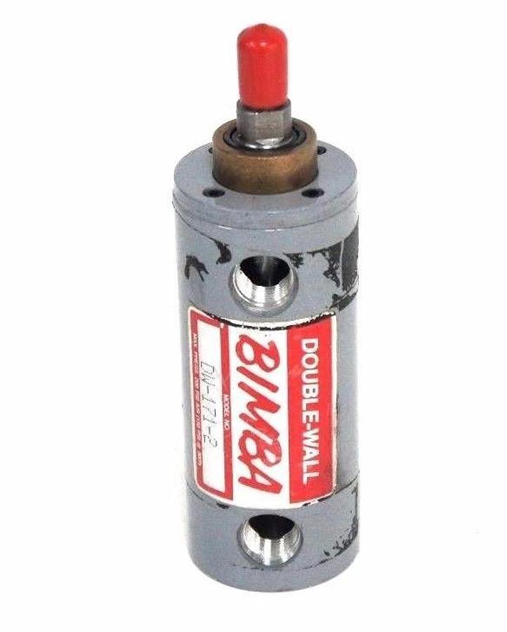 Used BIMBA DW-171-2 DOUBLE WALL CYLINDER 2" BORE 2-1/4" STROKE DW1712