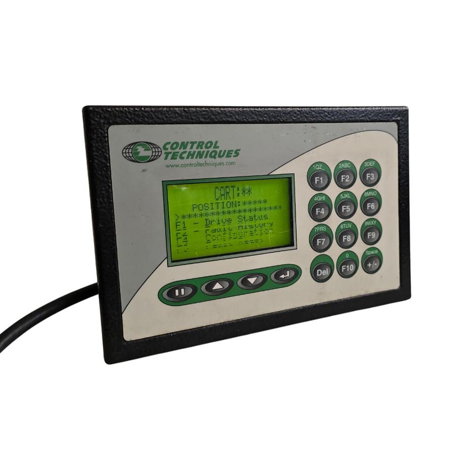 Used CONTROL TECHNIQUES NIDEC CTIU110M-001 CTIU EASY INTERFACE KEYPAD 24VDC CTIU110