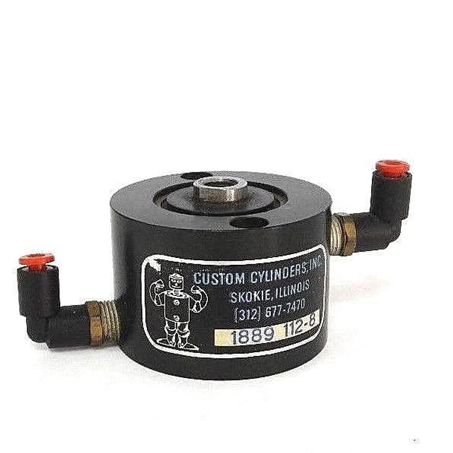 Used CUSTOM CYLINDERS, INC 1889 112-8 CYLINDER PNEUMATIC 18891128