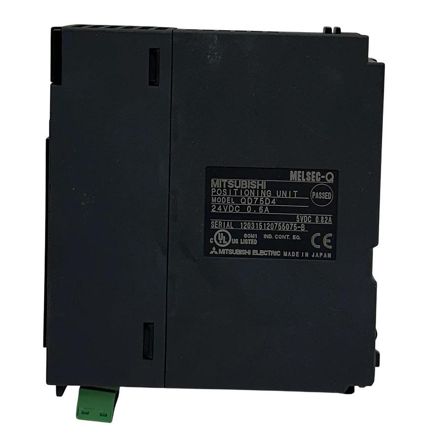 Used MITSUBISHI ELECTRIC QD75D4 MELSEC-Q POSITIONING MODULE 4-AXIS 24VDC 0.6A USNP
