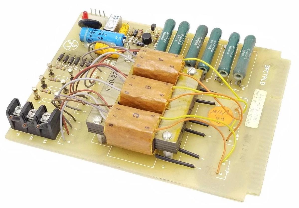 Used BURTON 513-676-100 CIRCUIT BOARD 3FCTPLD REV. F, 413-128-100