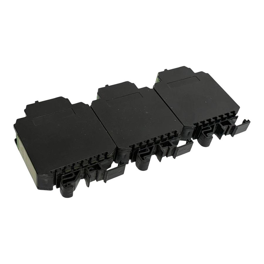 Used Lot of 3 Murrelektronik RM 14/24 DC 51510 DIN Rail Relay Modules