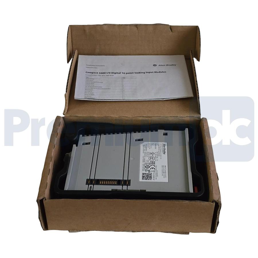 Used Allen Bradley 5069-IB16 /A CompactLogix 5000 16-Ch 24V DC Sink Input Module NSMP