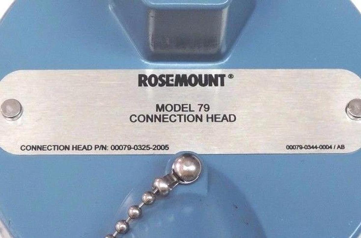NEW ROSEMOUNT MODEL 79 CONNECTION HEAD P/N 00079-0325-2005