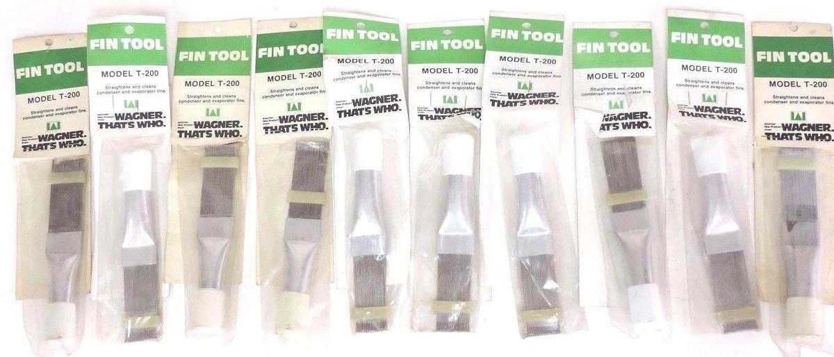 Used LOT OF 10 NEW WAGNER FIN TOOL MODEL T-200