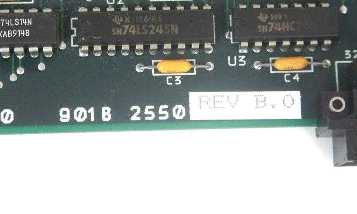 Used CONTROL TECHNOLOGY 901B-2550 ISOLATED ANALOG INPUT MODULE REV B.0 901B2550
