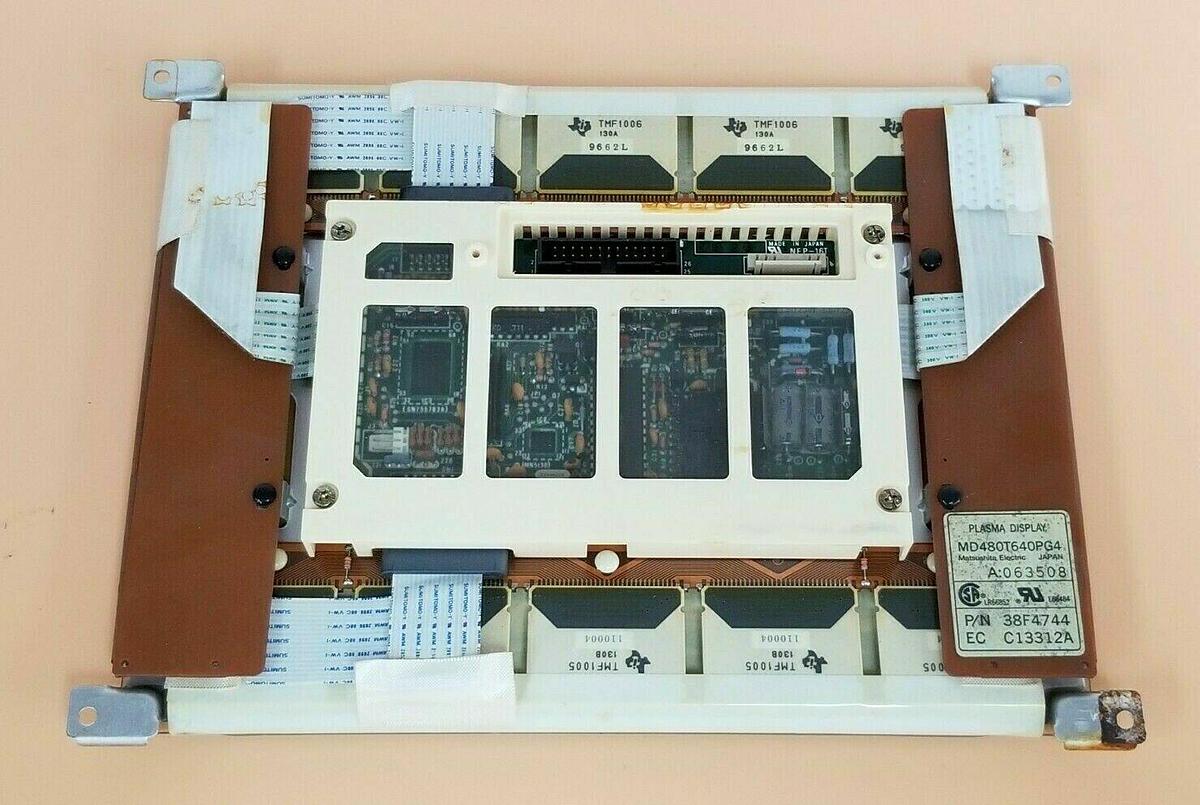Used MATSUSHITA ELECTRIC MD480T640PG4 PLASMA DISPLAY 38F4744 W/ M480T640HB03C-1 BOARD