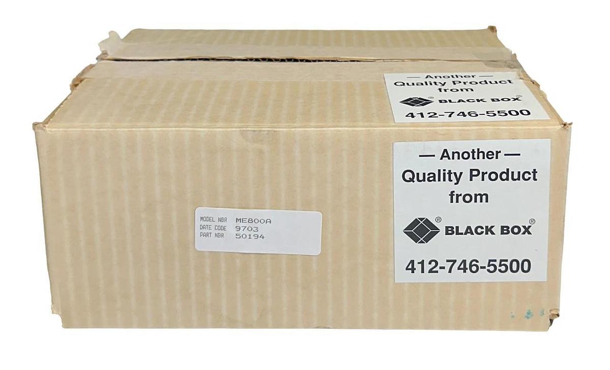 NEW BLACK BOX ME800A / 50194 OPERATOR INTERFACE SHORT HAUL MODEM SHM-B NSMP