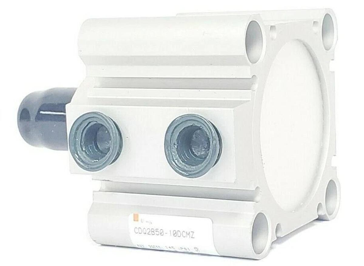NEW SMC CDQ2B50-10DCMZ COMPACT AIR CYLINDER CDQ2B5010DCMZ, 145 PSI, 1.0MPa