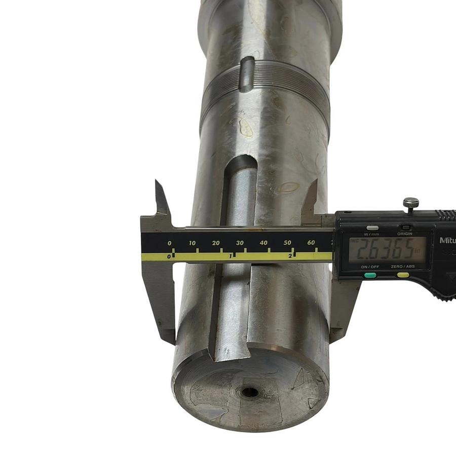 410 SS Industrial Pump Shaft 1056232 Machined Drive Shaft 31.5" Length 3.36" Max