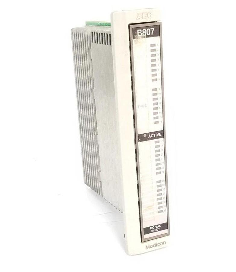 Used AEG MODICON AS-B807-032 INPUT MODULE AS-8706-000 , 120V 50/60HZ