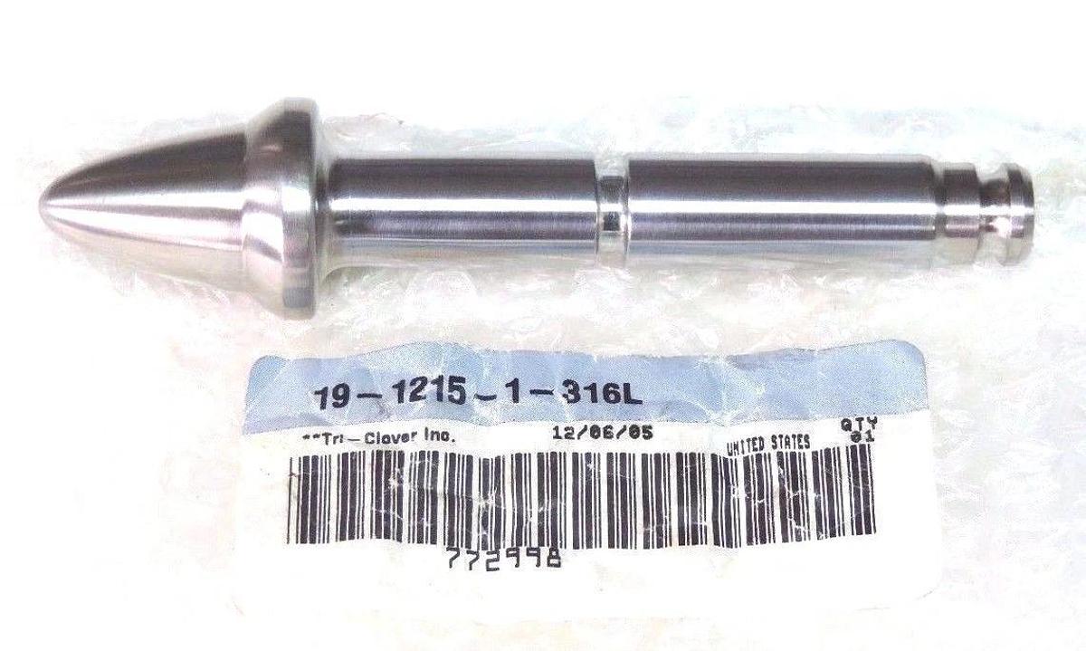 NEW TRI-CLOVER 19-1215-1-316L VALVE STEM 1912151316L