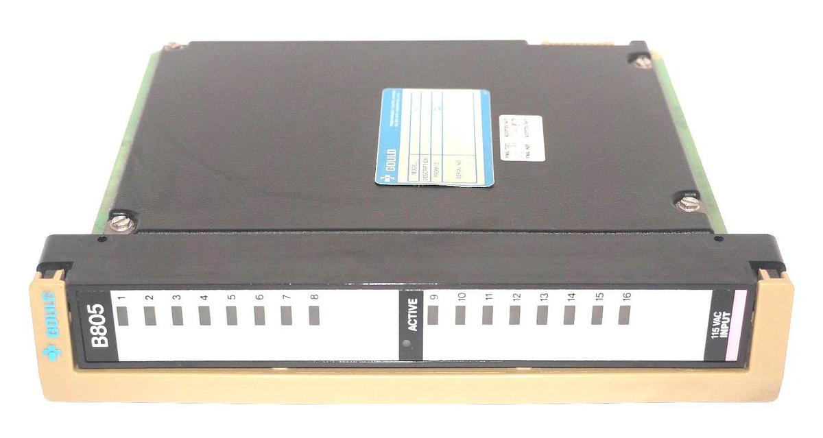 Used MODICON AS-B805-016 800 I/O 115V IN 16PT ASB805016
