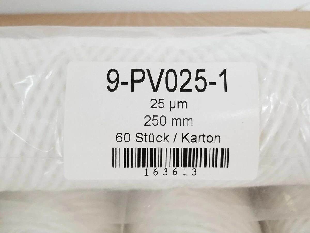 Used BOX OF 20 NEW PUTSCH MFG. 9-PV025-1 FILTER ELEMENTS 25 MICRON 250MM 2601628