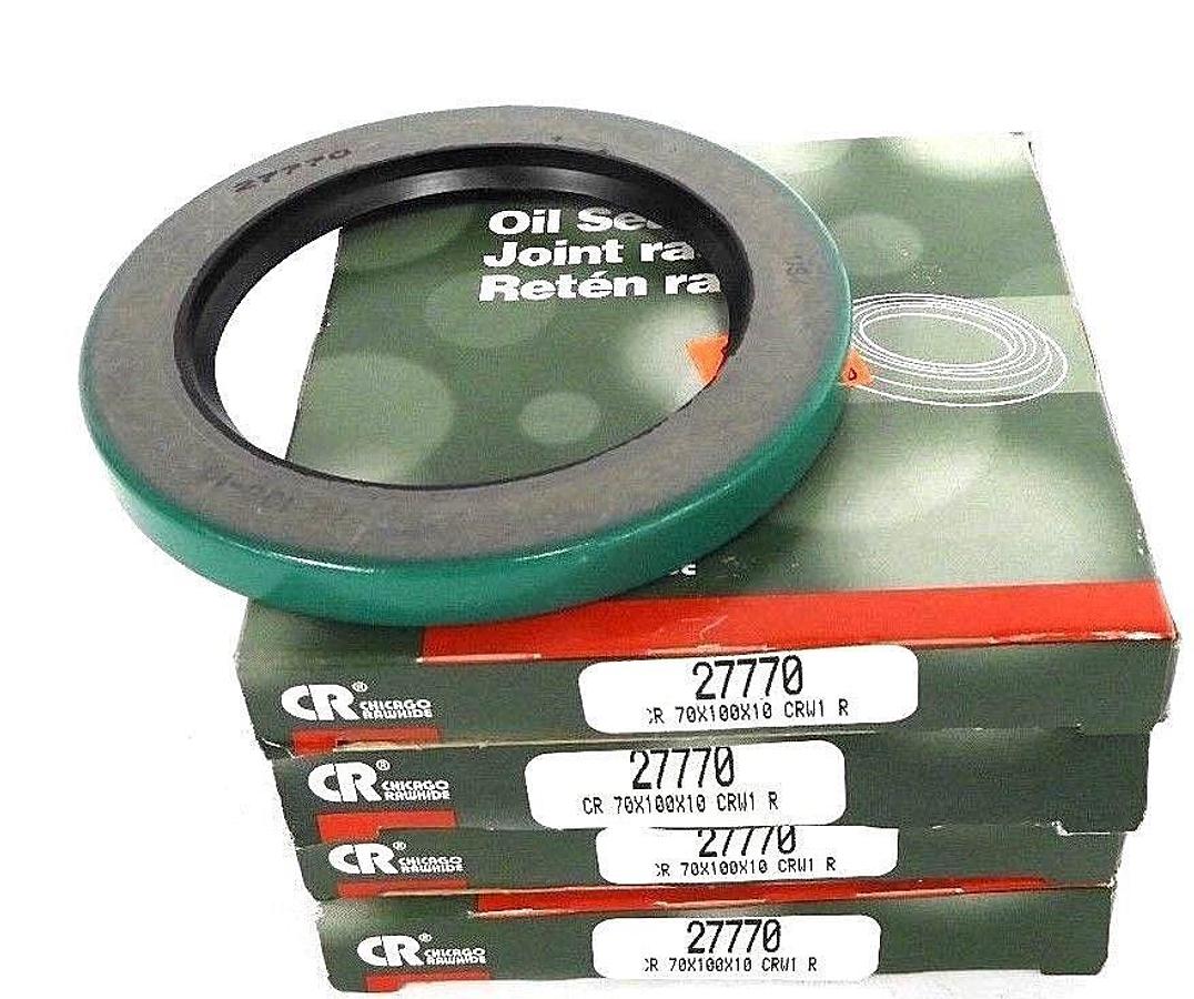 Used LOT OF 4 NIB CHICAGO RAWHIDE 27770 OIL SEALS 70X100X10MM