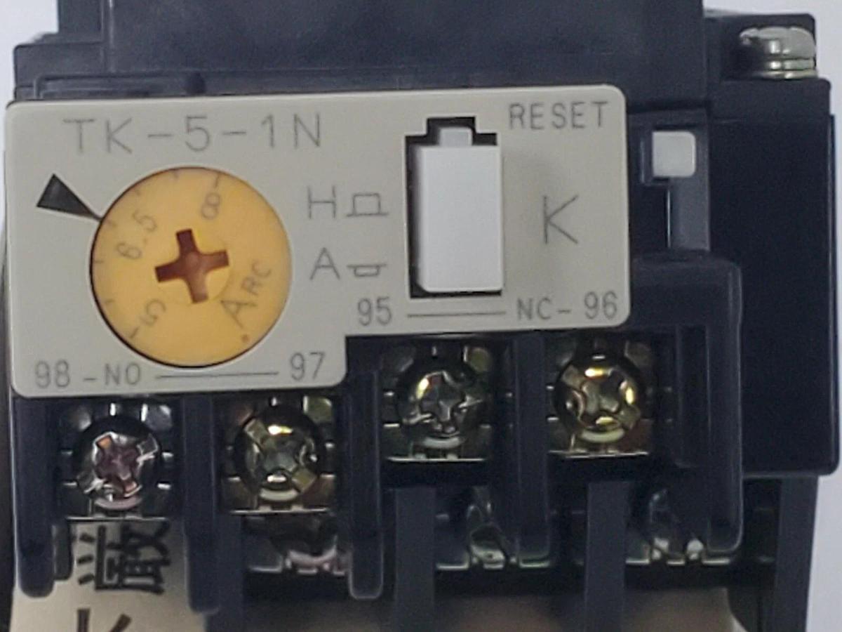 NIB FUJI ELECTRIC TK-5-1N THERMAL OVERLOAD RELAY, 5-8A, 4NK0HP, 4NKOHP, TK51N