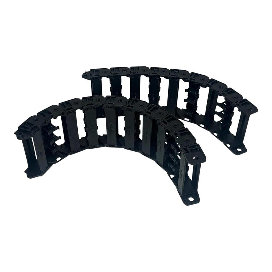 Used Murrplastik DE 3005 Cable Drag Chain Track 19 Sections MP 32.1 Crossbars