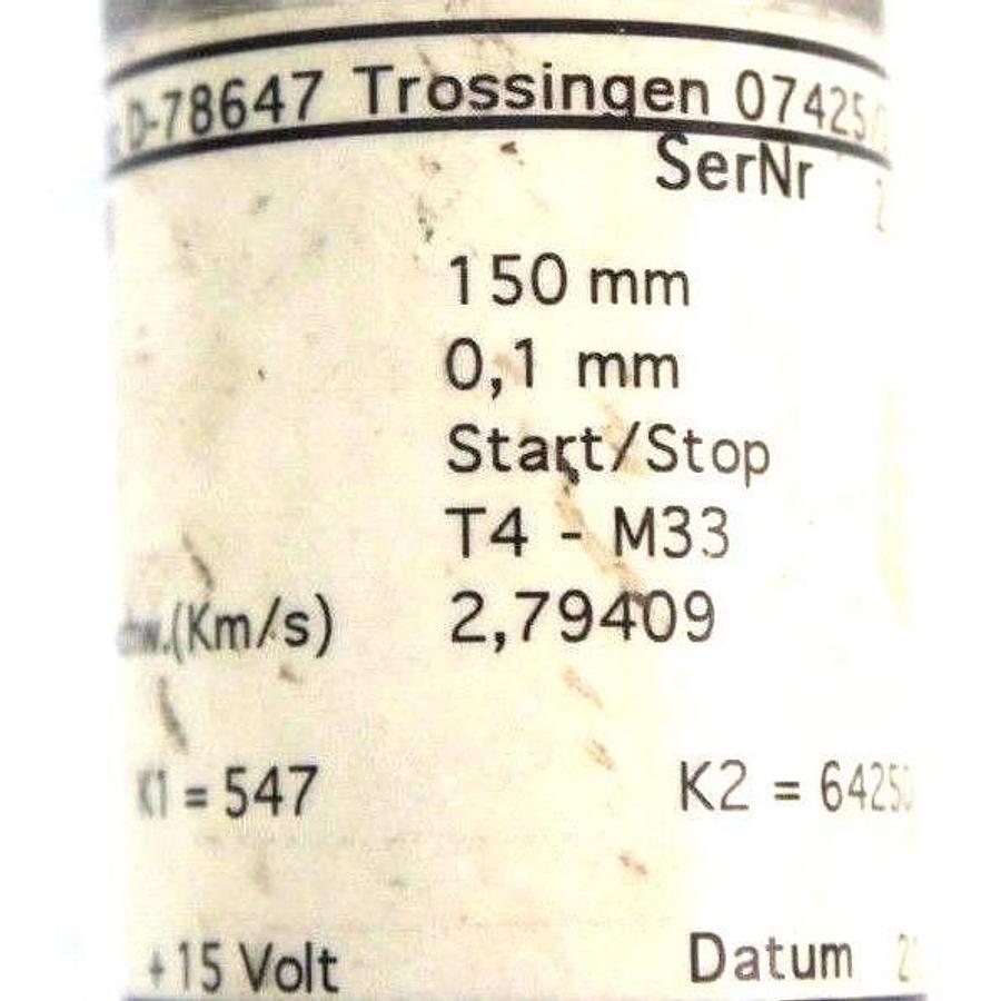 Used TR ELECTRONIC D-78647 ENCODER 07425/2280, TYP: LA 41, D78647