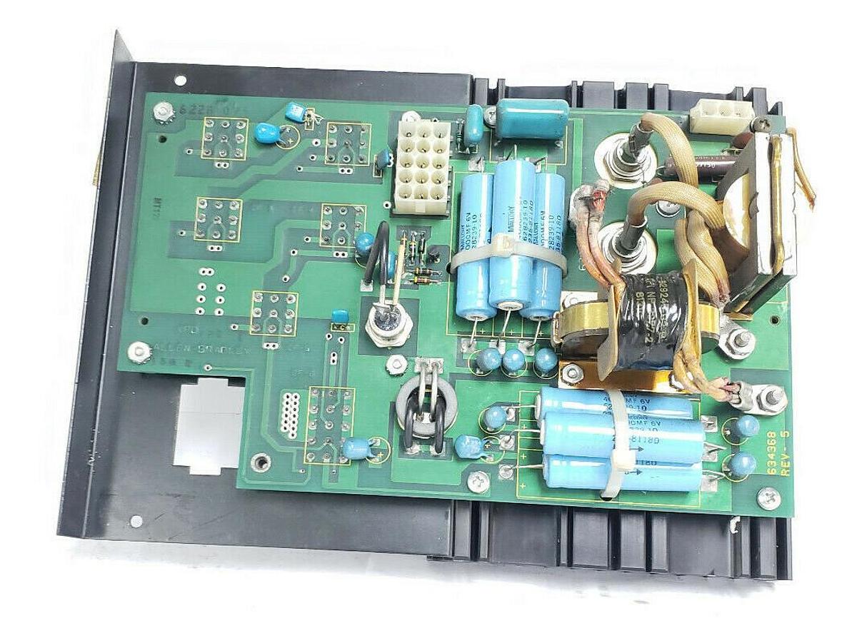 Used ALLEN BRADLEY 63457301 REV. B POWER SUPPLY DISTRIBUTION AND FILTER MODULE 634368