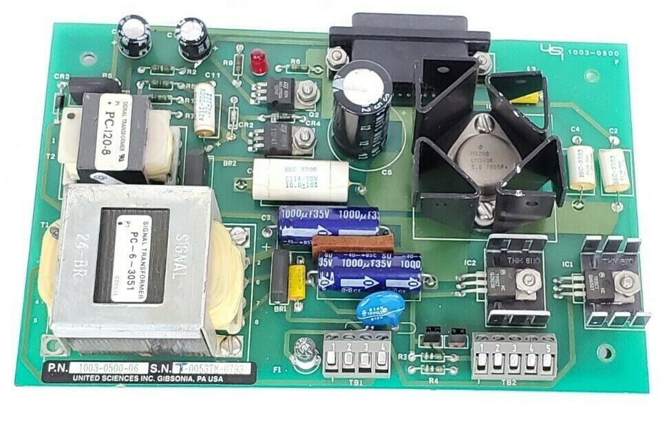 Used UNITED SCIENCES 1003-0500-06 POWER SUPPLY BOARD 1003050006